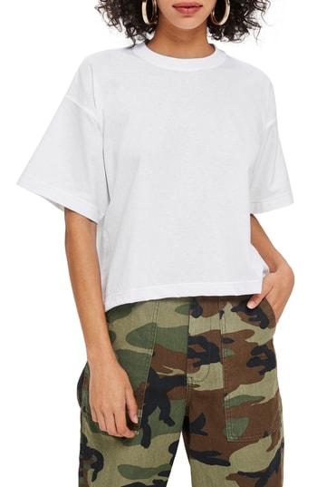 Women's Topshop Boxy Tee - White