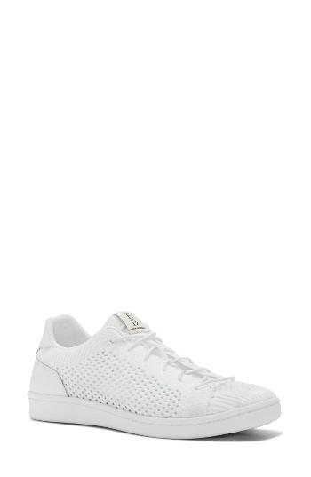 Women's Ed Ellen Degeneres Casie Knit Sneaker M - White