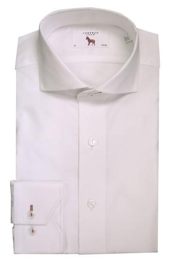 Men's Lorenzo Uomo Trim Fit Solid Dress Shirt