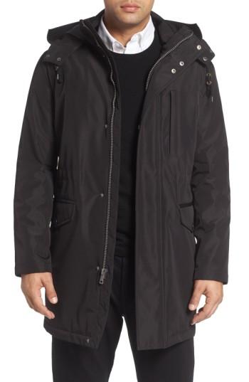 Men's Cole Haan Insulated Water Resistant Car Coat