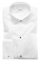 Men's Eton Slim Fit Wing Collar Dress Shirt .5 - White