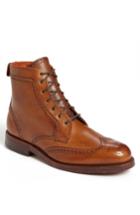 Men's Allen Edmonds 'dalton' Water Resistant Wingtip Boot .5 B - Brown (online Only)