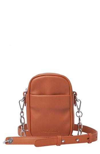 Urban Originals Total Story Vegan Leather Phone Crossbody Bag - Brown