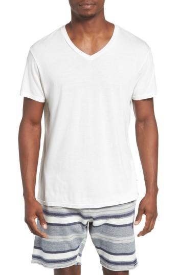 Men's Sol Angeles Essential V-neck T-shirt, Size - White