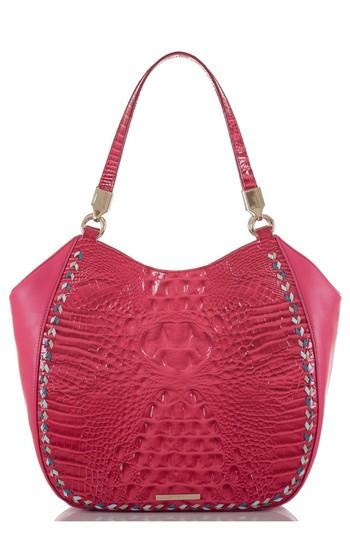 Brahmin Marianna Leather Tote - Pink