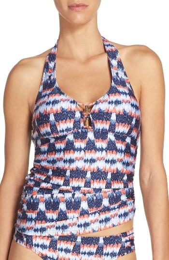 Women's La Blanca Vision Quest Tankini Top - Blue