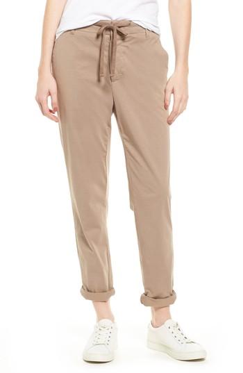 Women's James Perse Full Surplus Jersey Pants - Beige