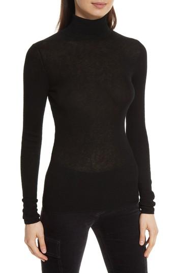 Women's Vince Ribbed Cashmere Turtleneck