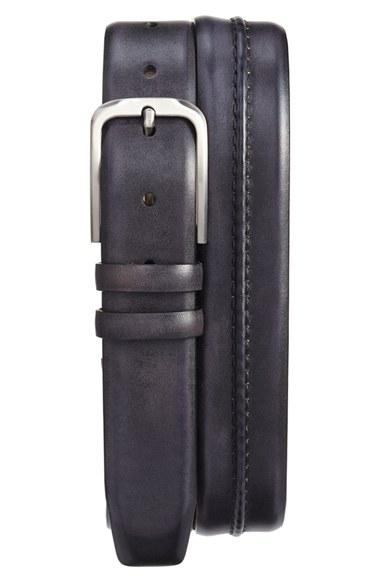 Men's Mezlan 'naxos' Belt - Graphite