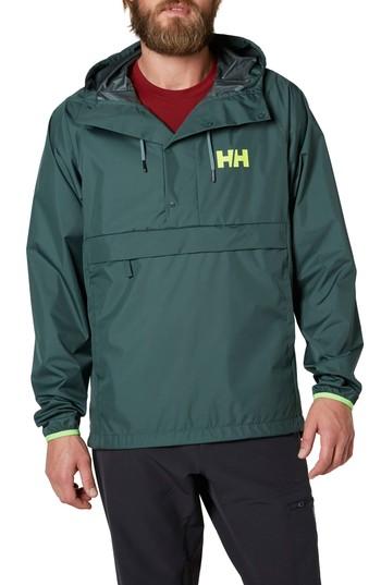 Men's Helly Hansen Loke Packable Anorak - Green