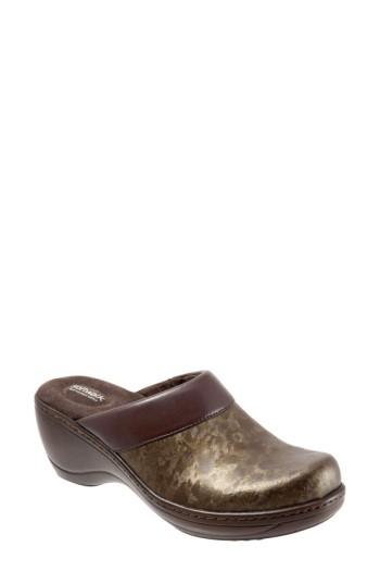 Women's Softwalk 'murietta' Clog .5 N - Metallic