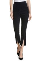 Women's Frame Corduroy Split Cuff Ankle Pants - Blue