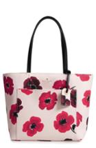 Kate Spade New York Hyde Lane Poppies - Small Riley Tote - Red