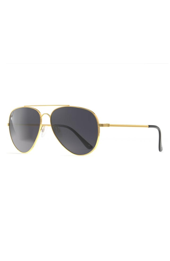 Men's Prive Revaux The Cali Polarized 59mm Sunglasses - Gold / Smoke Mirror