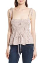 Women's La Vie Rebecca Taylor Summer Ribbon Knit Tank - Pink