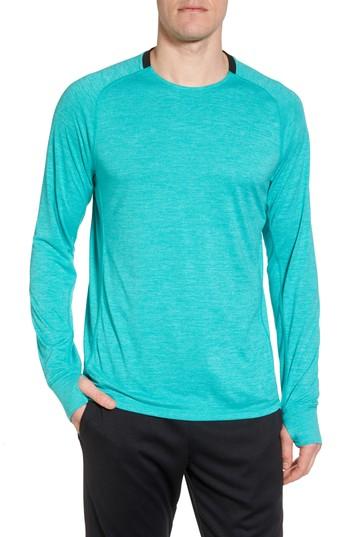 Men's Zella Larosite Athletic Fit T-shirt - Blue/green