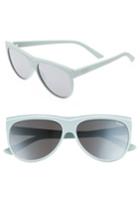 Women's Quay Australia Hollywood Nights 62mm Sunglasses - Mint/ Silver