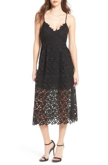 Women's Astr The Label Lace Midi Dress
