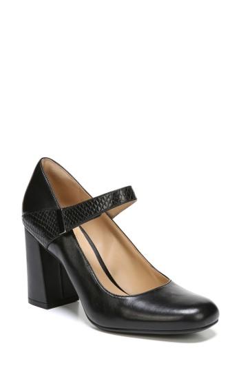 Women's Naturalizer Reva Mary Jane Pump W - Black