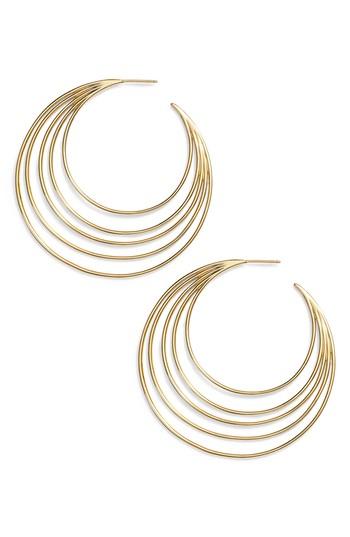 Women's Gorjana Casey Profile Hoop Earrings