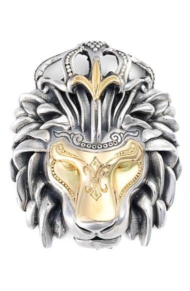 Men's Konstantino 'minos' Lion Head Pendant