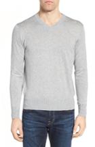 Men's Jeremy Argyle V-neck Sweater - Grey