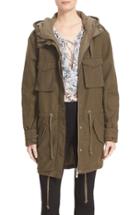Women's The Kooples Hooded Military Parka
