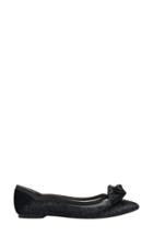 Women's J. Renee Allitson Bow Flat M - Black