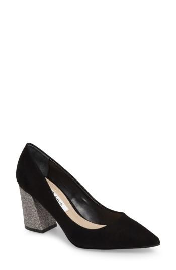 Women's Nina Tinsley Pointy Toe Pump .5 M - Black