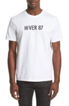 Men's A.p.c. Hiver 87 T-shirt, Size - White