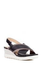 Women's Geox Mary Karmen Wedge, Size 5us / 35eu - Black