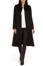 Women's Fleurette Inverted Lapel Loro Piana Wool Coat