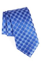 Men's Nordstrom Saranac Circles Silk Tie, Size - Blue
