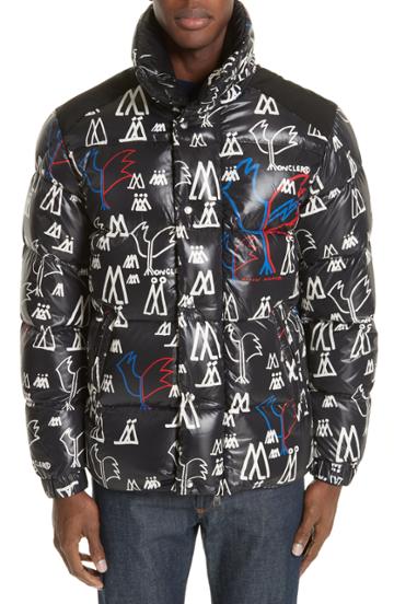 Men's Moncler Genius By Moncler Marennes Giubbotto Down Parka - Black