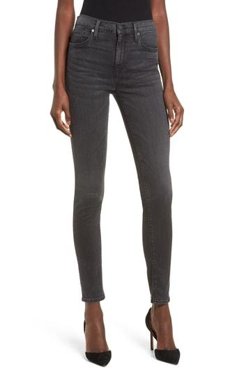 Women's Hudson Jeans Barbara High Waist Ankle Skinny Jeans - Grey