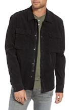 Men's Rails Wendall Regular Fit Corduroy Jacket - Black