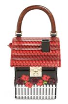 Kate Spade New York Ooh La La Cuckoo Clock Leather Handbag - Black