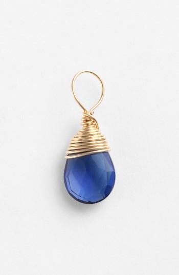 Women's Nashelle 14k-gold Fill & Semiprecious Stone Charm