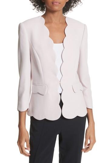 Women's Ted Baker London Scalloped Blazer - Pink
