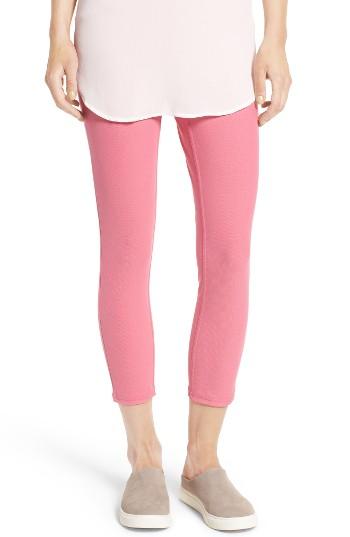 Women's Hue Denim Capris - Pink