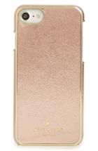 Kate Spade New York Metallic Leather Iphone 7 Case - Metallic