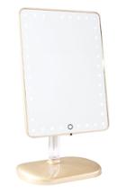 Impressions Vanity Co. Bling Touch Pro Led Makeup Mirror With Bluetooth Audio & Speakerphone, Size - Glossy Champagne