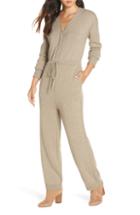 Women's Vince Camuto Ruffle Neck Velvet Jumpsuit (similar To 14w) - Black