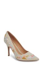 Women's Linea Paolo Paisley Embroidered Pump