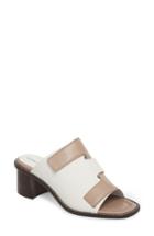 Women's Donald Pliner Amalia Block Heel Sandal M - White