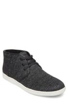 Men's Steve Madden Fowler Knit Mid Top Sneaker .5 M - Black