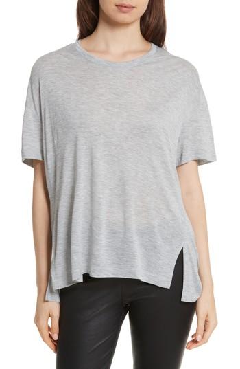 Women's Vince Drapey Crew Tee - Grey