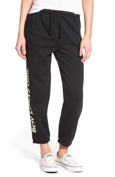 Women's Boy Meets Girl Graphic Sweatpants