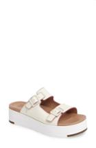 Women's Ugg Hanneli Flatform Sandal M - White
