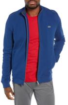 Men's Lacoste Regular Fit Full Zip Sweatshirt (l) - Blue